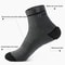 Cotton Sport Socks For Men Breathable Soft High Elastic Mid Tube 5 Pairs 1
