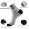 Cotton Sport Socks For Men Breathable Soft High Elastic Mid Tube 5 Pairs 2