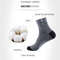 Cotton Sport Socks For Men Breathable Soft High Elastic Mid Tube 5 Pairs 3