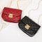 Embroidered Chain Crossbody Bag For Women Small Square Shoulder Purse 2