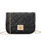 Embroidered Chain Crossbody Bag For Women Small Square Shoulder Purse 7