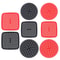 Air Fryer Silicone Liner Mat Reusable Non Stick Baking Mat Round Square Kitchen Accessory 5