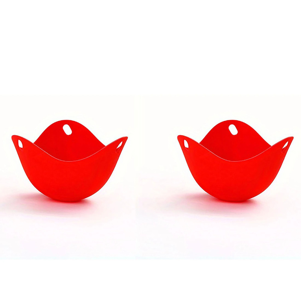 Silicone Egg Poacher Cups Egg Boiler Mold For Microwave Air Fryer Stovetop Cooking 9