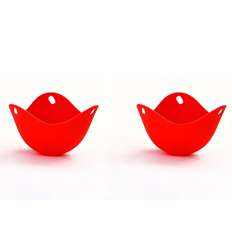 Silicone Egg Poacher Cups Egg Boiler Mold For Microwave Air Fryer Stovetop Cooking 9