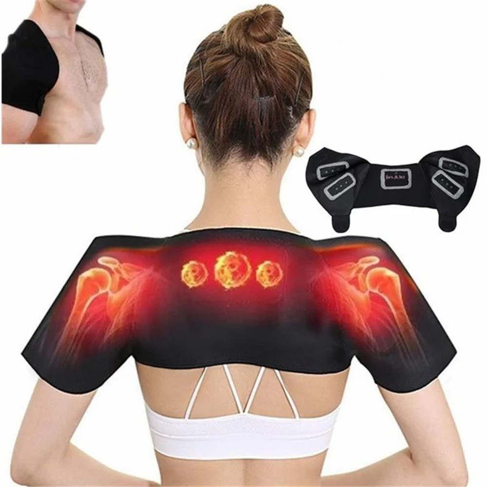 Tourmaline Self Heating Unisex Shoulder Therapy Pad Support Belt 0