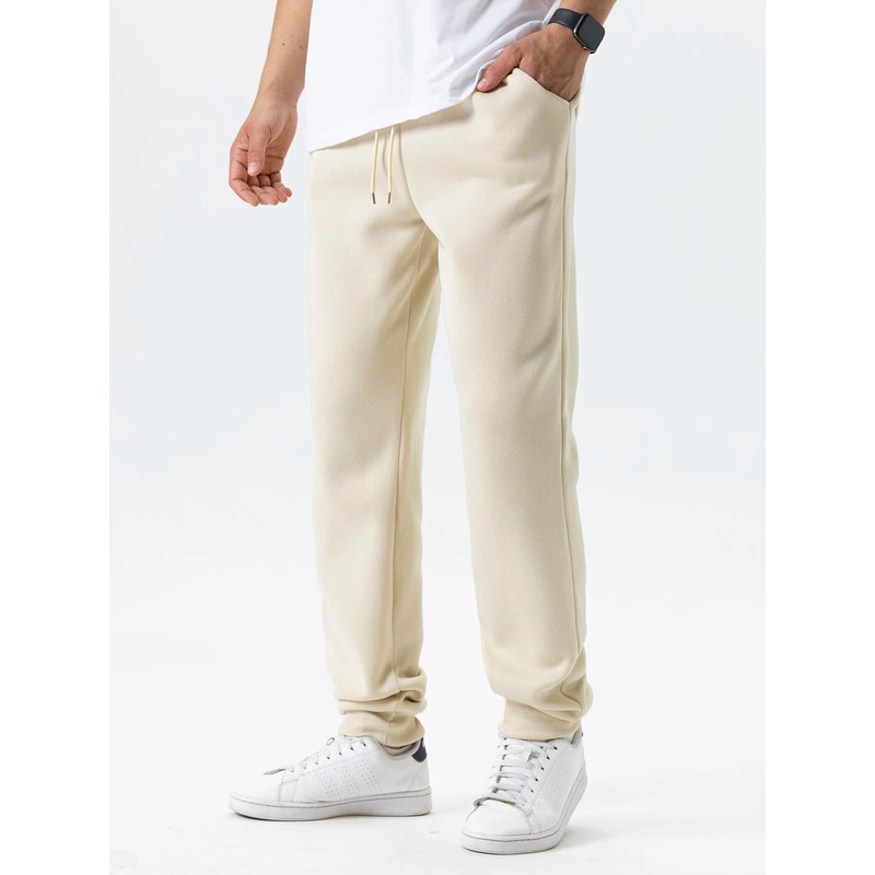 Mens Autumn Winter Fleece Sweatpants Baggy Joggers Elastic Waist 10