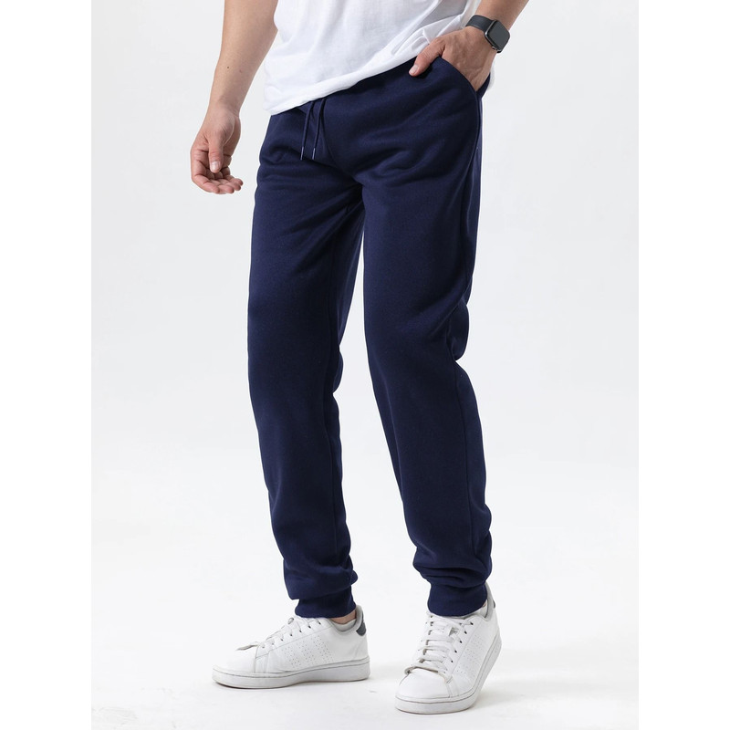 Mens Autumn Winter Fleece Sweatpants Baggy Joggers Elastic Waist 11