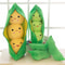 Plush Pea Pod Toy For Kids 25cm Soft Plant Pillow Gift 0