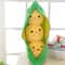 Plush Pea Pod Toy For Kids 25cm Soft Plant Pillow Gift 7