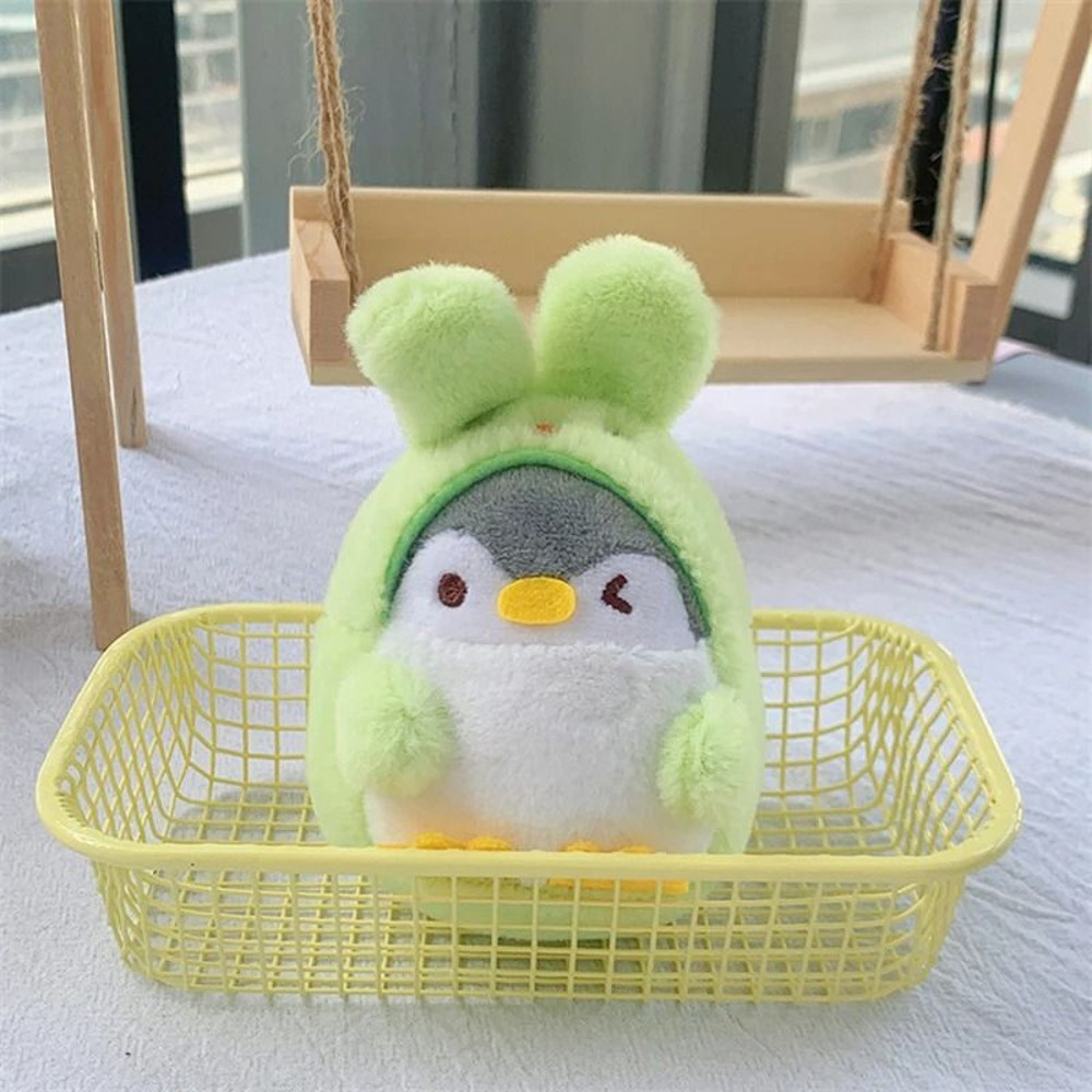 Plush Penguin Rabbit Keychain Bag Pendant 3