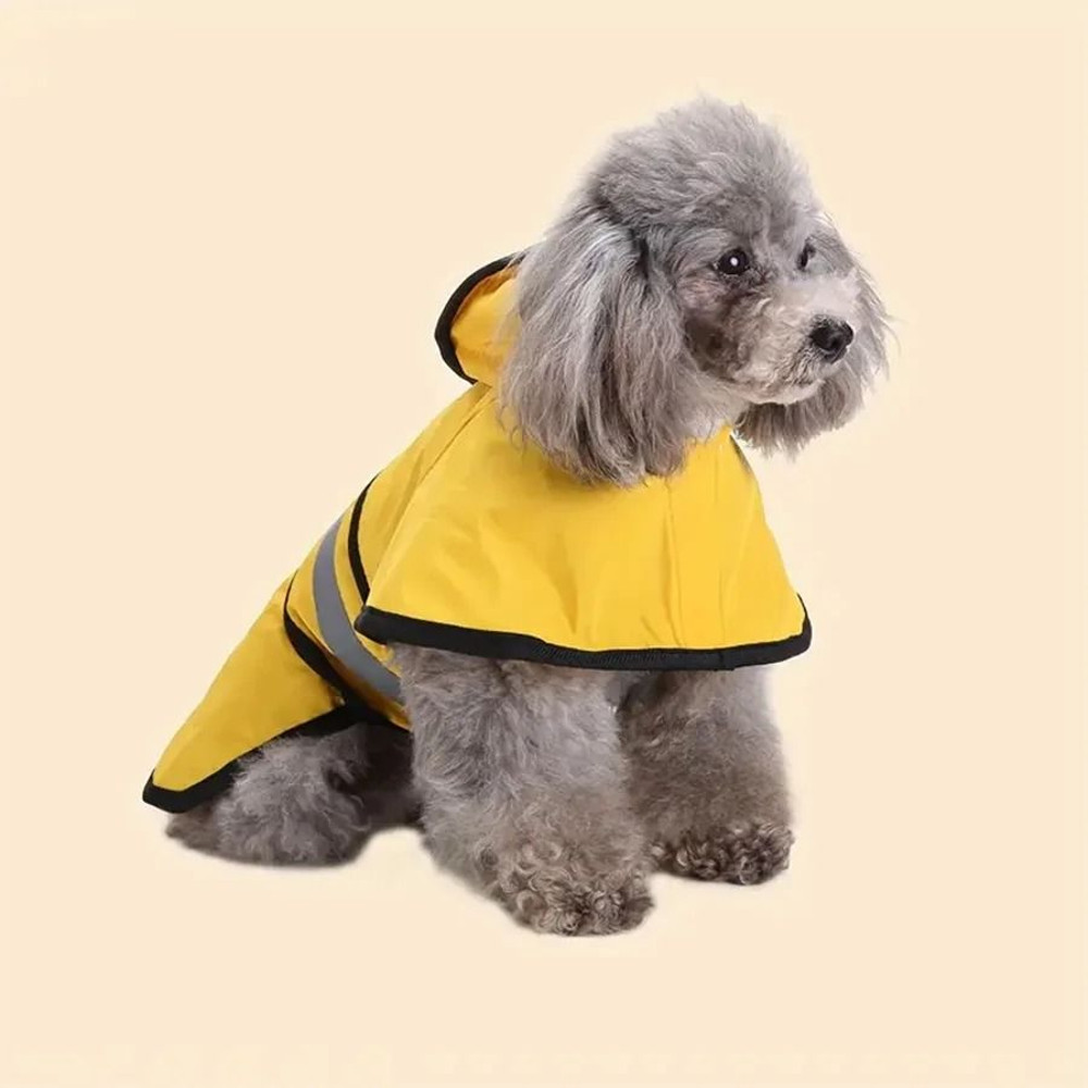 Adjustable Waterproof And Windproof Dog Raincoat 2