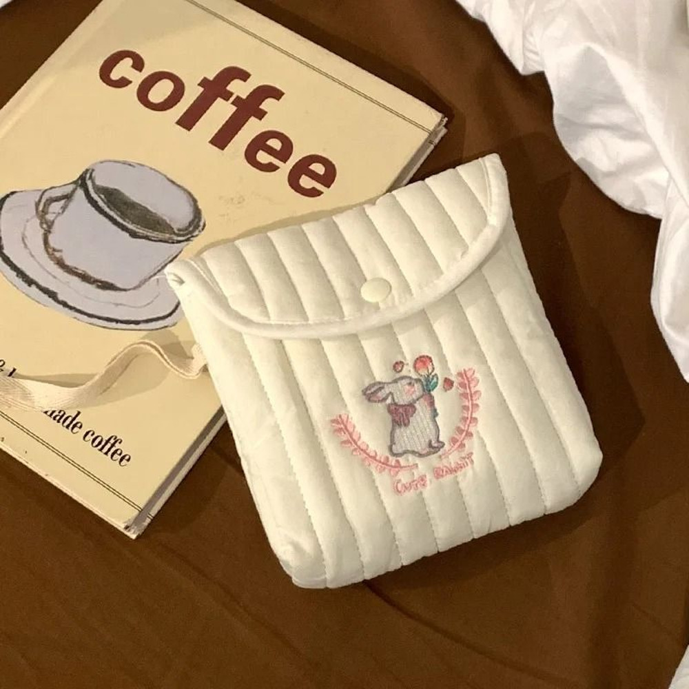 Cotton Sanitary Napkin Storage Bag Portable Mini Pouch For Travel And Daily Use 10