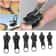 Universal Zipper Repair Kit 6 Or 12 Piece Replacement Sliders 0
