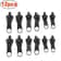 Universal Zipper Repair Kit 6 Or 12 Piece Replacement Sliders 6