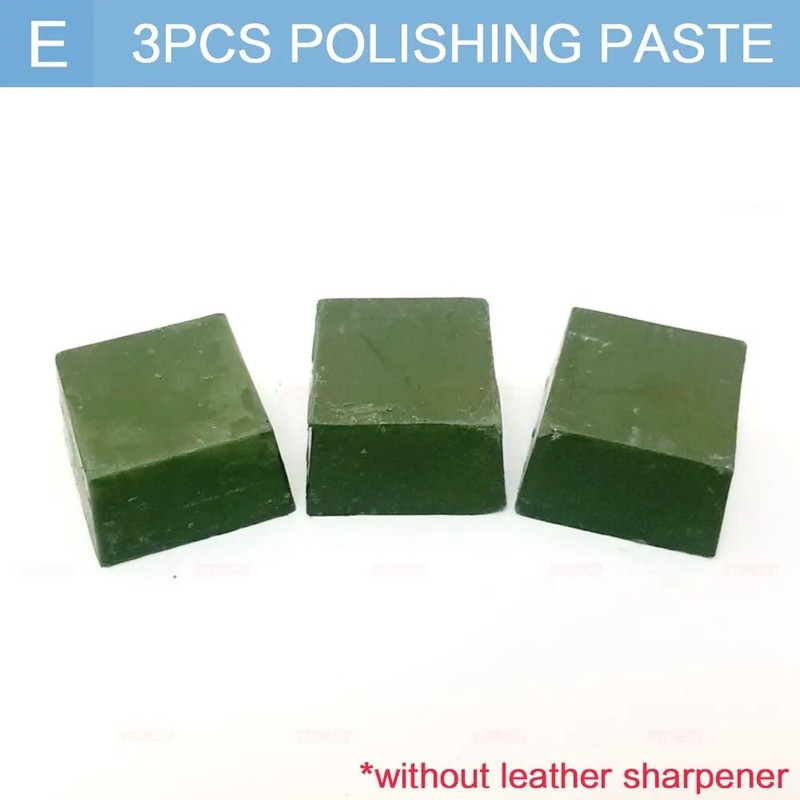 Knife Polishing Sharpener Strop With Compound And Honing Tool 9