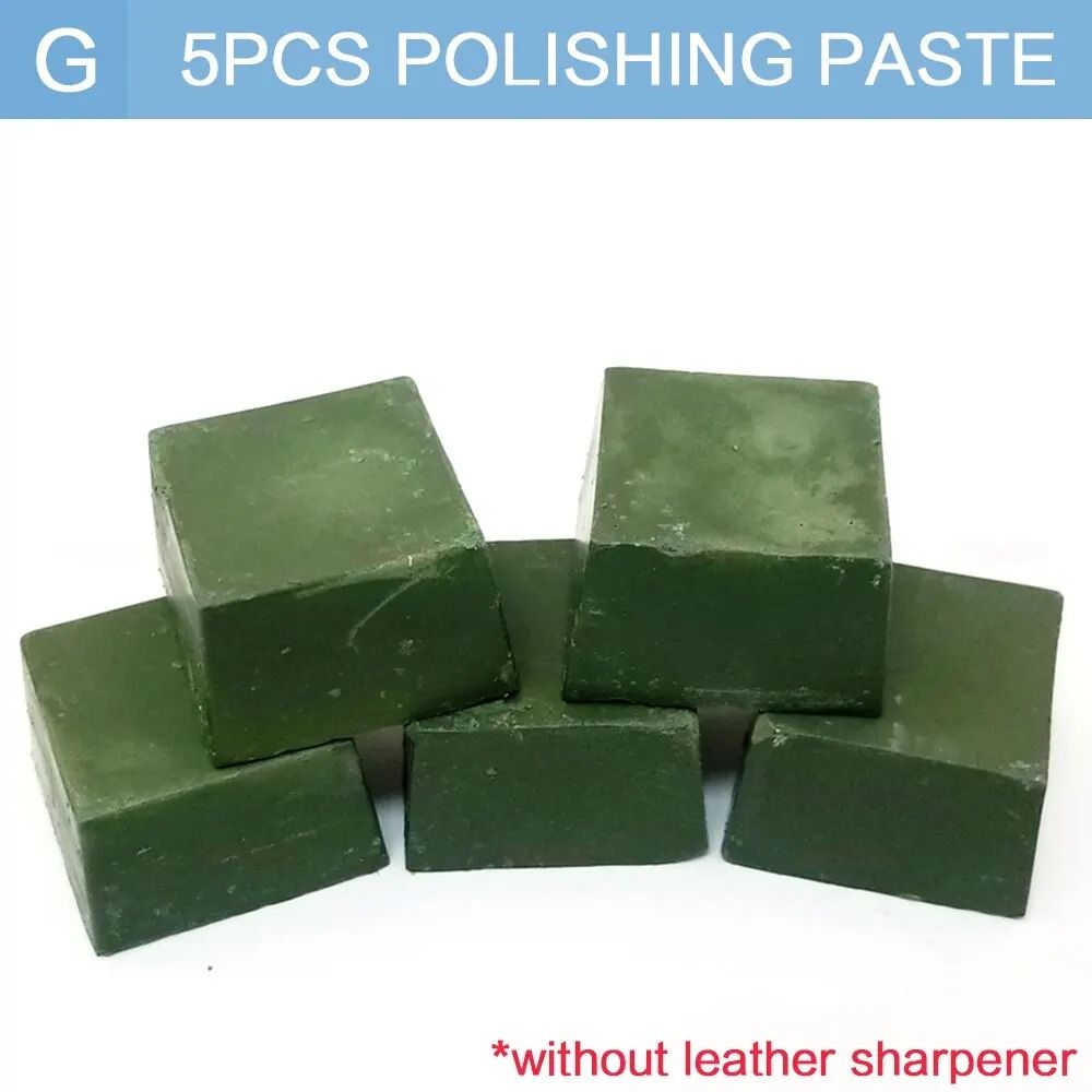 Knife Polishing Sharpener Strop With Compound And Honing Tool 12