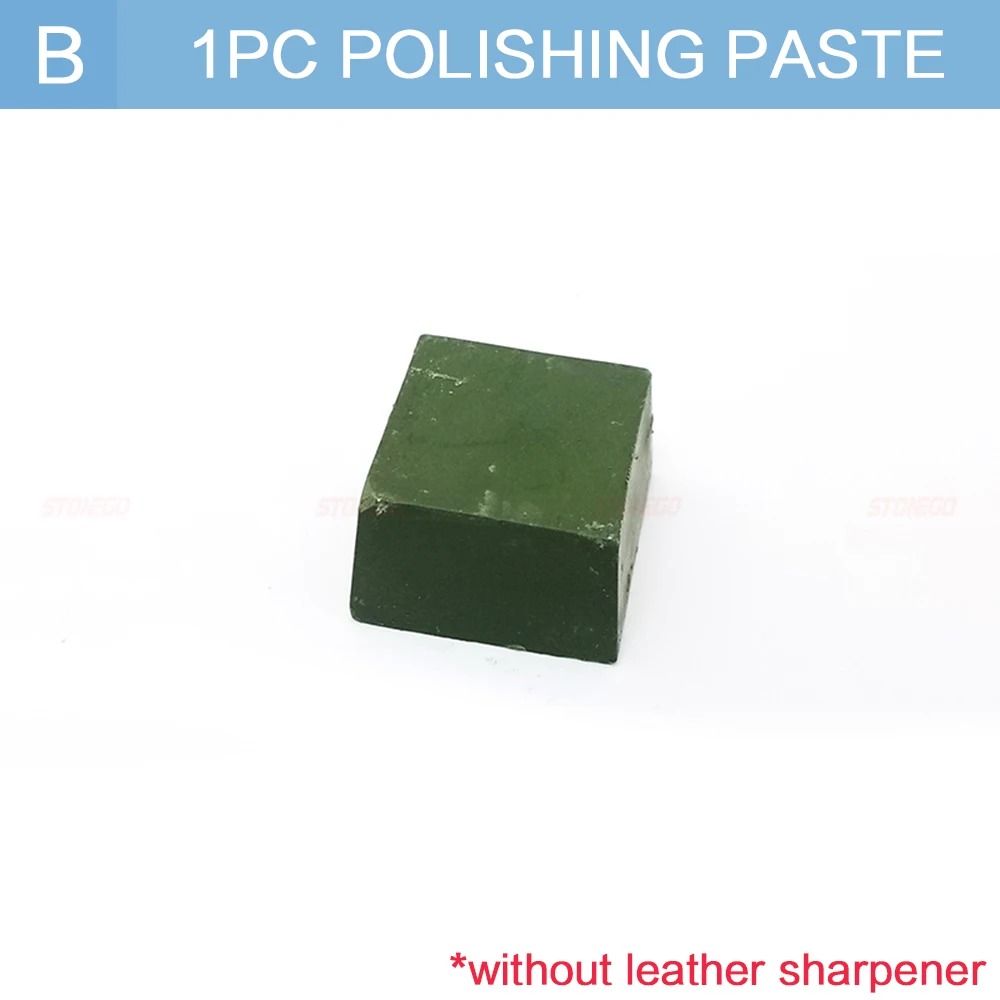 Knife Polishing Sharpener Strop With Compound And Honing Tool 8