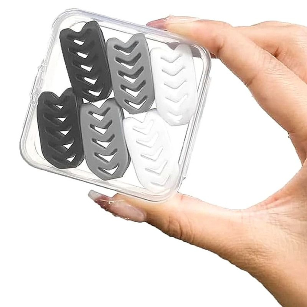 Silicone Jaw Trainer Set 6pcs With Box Face And Neck Muscle Trainer 6