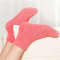 Women Fluffy Coral Fleece Bed Socks 3