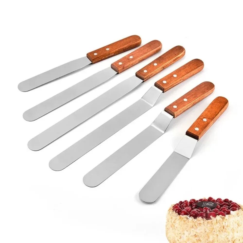 Stainless Steel Cream Icing Frosting Spatula 6 8 10 12 Inch 4