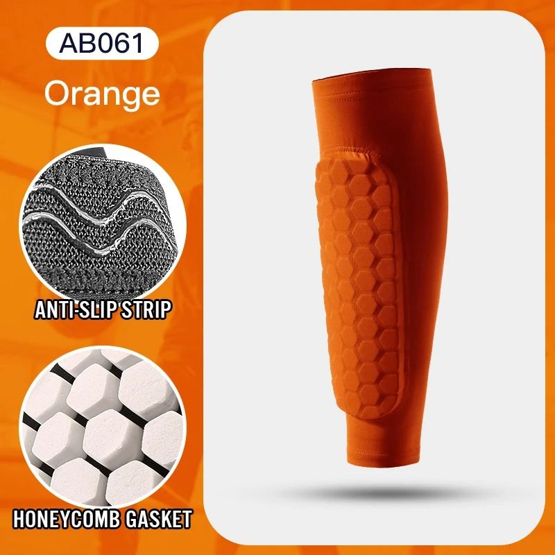 Football Shin Guard Socks Sleeves With Foam Calf Compression Sleeve Sports Legging Soccer Equipment 6