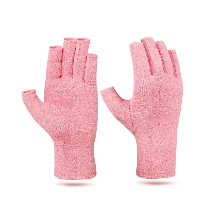 Fingerless Compression Gloves For Hand Discomfort Relief 8