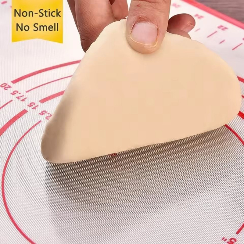 Silicone Baking Mat Kneading Pad Dough Mat For Pizza And Cake 2