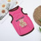 Cartoon Bear Dog Clothes Cute Cotton Pet Tshirt For Small And Medium Dogs 10