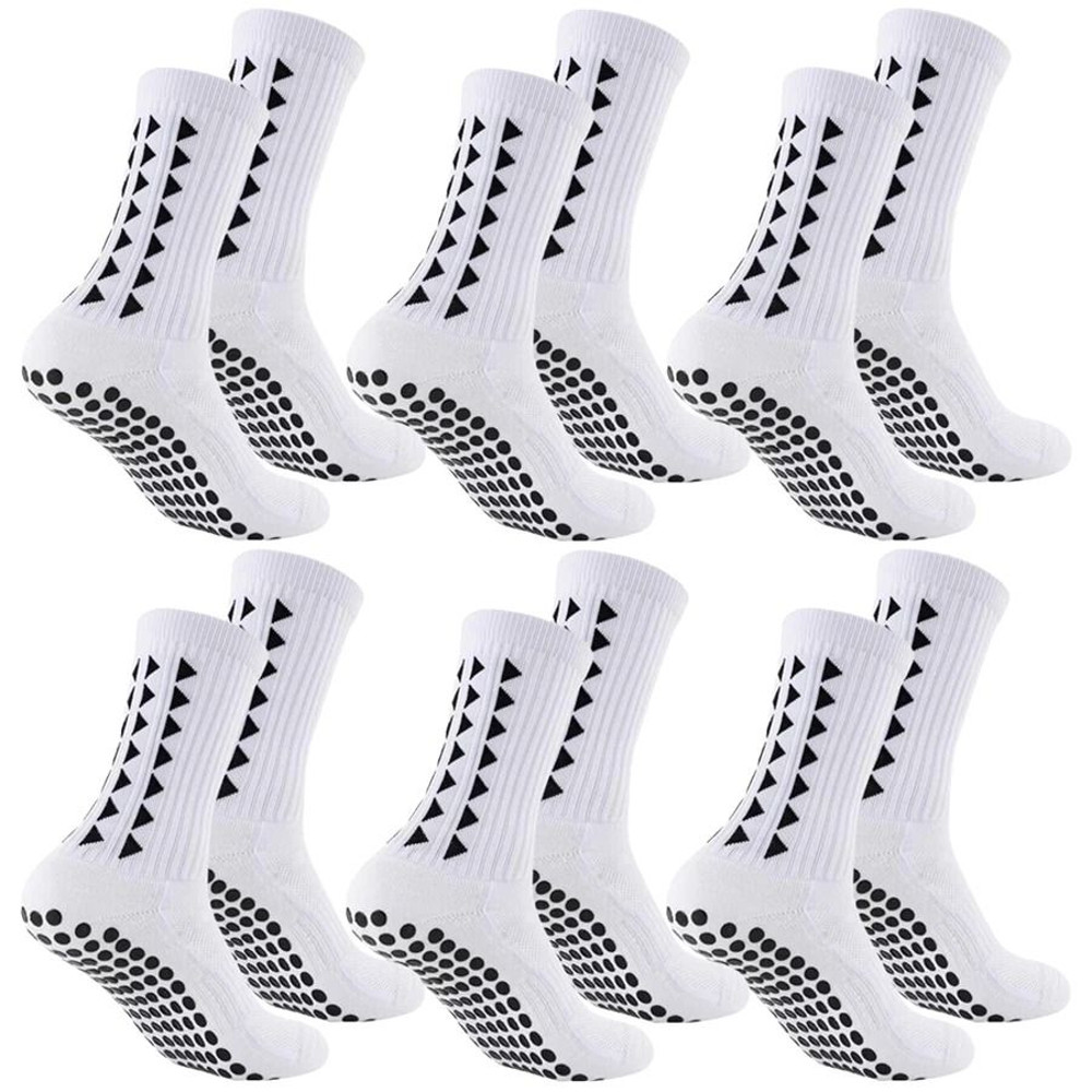 Grip Sports Socks 6 Pairs Unisex Towel Bottom Football Soccer Running 7