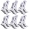 Grip Sports Socks 6 Pairs Unisex Towel Bottom Football Soccer Running 7