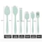 Silicone Spatula Set 6Piece FoodGrade NonStick HeatResistant Turner Set 5