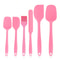 Silicone Spatula Set 6Piece FoodGrade NonStick HeatResistant Turner Set 7