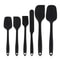 Silicone Spatula Set 6Piece FoodGrade NonStick HeatResistant Turner Set 10