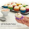 Silicone Cupcake Baking Mold Set 12 Pieces Reusable Muffin Cups 3