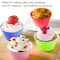 Silicone Cupcake Baking Mold Set 12 Pieces Reusable Muffin Cups 4