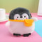 Cute Little Penguin Coin Purse Plush Backpack Style Storage Bag 3