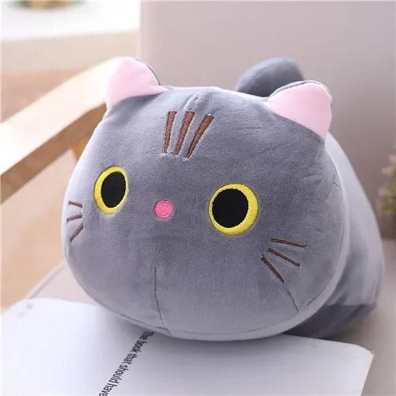 Cute Soft Cat Plush Pillow 20 Cm Sofa Cushion 10