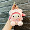 Sanrio Plush Dolls Hello Kitty My Melody Cinnamoroll Pochacco Backpack Handbag Ornament 7