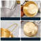 Stainless Steel Golden Instant Noodle Bowl With Handle 4
