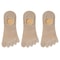 3 Pairs Mens Breathable Toe Socks Casual Finger Boat Socks 11