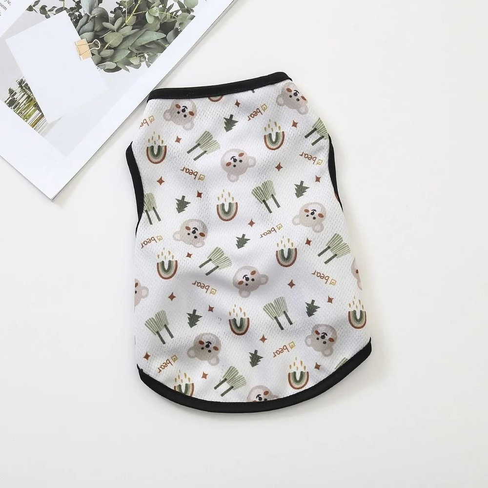 Cartoon Cute Pet Dog Costume Breathable Sweatshirt For Small Dogs 6