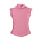 Women Summer Turtleneck Sleeveless Top Solid Slim Fit 4
