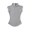 Women Summer Turtleneck Sleeveless Top Solid Slim Fit 8