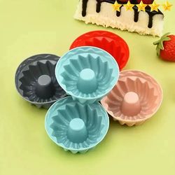 silicone non stick mini cake pans set 12 pieces