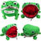 Plush Frog Wallet Coin Purse Key Chain 1