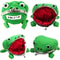 Plush Frog Wallet Coin Purse Key Chain 1