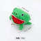 Plush Frog Wallet Coin Purse Key Chain 5