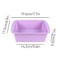 Silicone Square Cake Plate NonStick With AntiSlip Handle For Oven Air Fryer 2