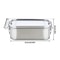 Stainless Steel Lunch Box With Removable Dividers 850 ML For Kids And Adults 5