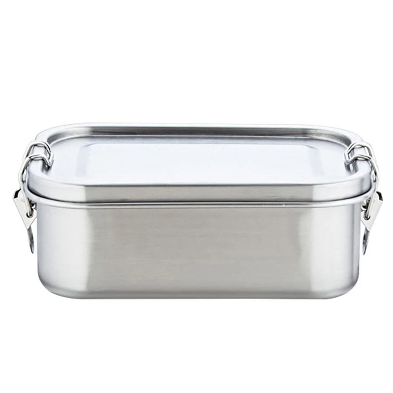 Stainless Steel Lunch Box With Removable Dividers 850 ML For Kids And Adults 6